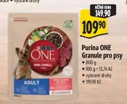 Albert PURINA ONE Granule pro psy nabídka