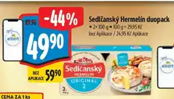 Albert Sedlčanský hermelín duopack nabídka