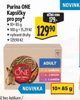 Albert Purina One Kapsičky pro psy nabídka