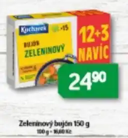Brněnka Kucharek zeleninový bujón nabídka