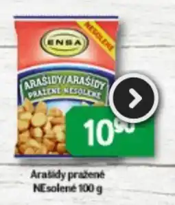Brněnka Ensa arašidy pražené nesolené nabídka
