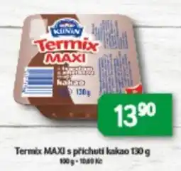 Brněnka Kunin Termix MAXI s příchutí kakao nabídka