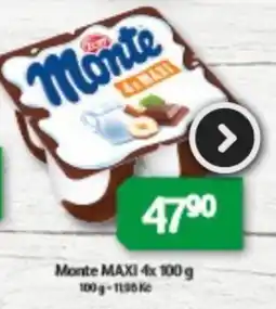 Brněnka Monte MAXI nabídka