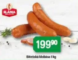 Brněnka Sláma bitešská klobása nabídka