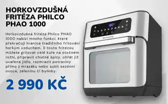 Philco horkovzdušná fritéza phao 1000