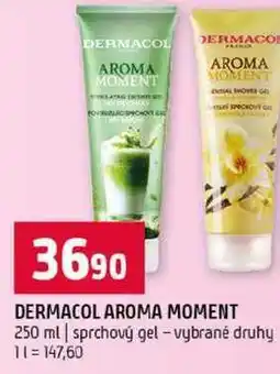 Terno DERMACOL AROMA MOMENT 250 ml sprchový gel vybrané druhy nabídka