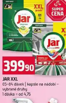 Terno JAR XXL 65-84 dávek kapsle na nádobí vybrané druhy nabídka