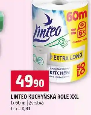 Terno LINTEO KUCHYŇSKÁ ROLE XXL 1x 60 m 2vrstvá nabídka