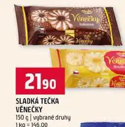 Terno SLADKÁ TEČKA VĚNEČKY 150 g vybrané druhy nabídka