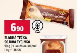 Terno SLADKÁ TEČKA SÓJOVÁ TYČINKA 50 g s kakaovou náplní nabídka