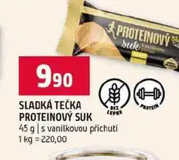 Terno SLADKÁ TEČKA PROTEINOVÝ SUK 45 g s vanilkovou příchutí nabídka