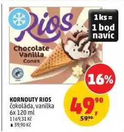 Penny Market KORNOUTY RIOS čokoláda, vanilka nabídka