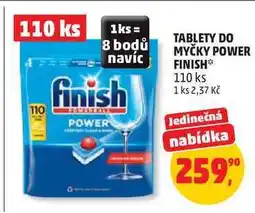 Penny Market TABLETY DO MYČKY POWER FINISH, 110 ks nabídka