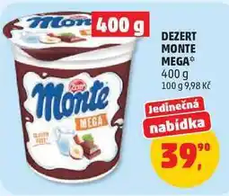 Penny Market DEZERT MONTE MEGA nabídka