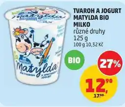 Penny Market TVAROH A JOGURT MATYLDA BIO MILKO různé druhy nabídka