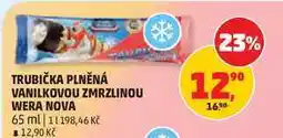 Penny Market TRUBIČKA PLNĚNÁ VANILKOVOU ZMRZLINOU WERA NOVA nabídka