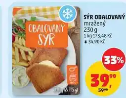 Penny Market SÝR OBALOVANÝ mražený nabídka
