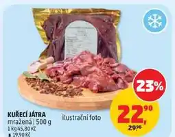 Penny Market KUŘECÍ JÁTRA mražená nabídka