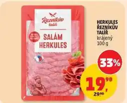 Penny Market HERKULES ŘEZNÍKŮV TALÍŘ krájený nabídka