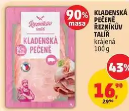 Penny Market KLADENSKÁ PEČENĚ ŘEZNÍKŮV TALÍŘ krájená nabídka