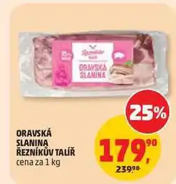 Penny Market ORAVSKÁ SLANINA ŘEZNÍKŮV TALÍŘ nabídka