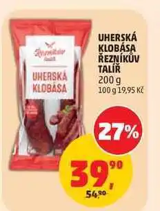 Penny Market UHERSKÁ KLOBÁSA ŘEZNÍKŮV TALÍŘ nabídka