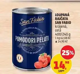 Penny Market LOUPANÁ RAJČATA SAN FABIO krájená, celá, 400/240 g nabídka