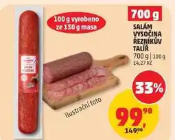 Penny Market SALÁM VYSOČINA ŘEZNÍKŮV TALÍŘ nabídka