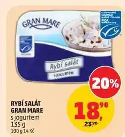 Penny Market RYBÍ SALÁT GRAN MARE s jogurtem nabídka