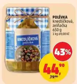 Penny Market POLÉVKA knedlíčková, zelňačka nabídka