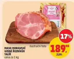 Penny Market MASO MORAVSKÉ UZENÉ ŘEZNÍKŮV TALÍŘ nabídka