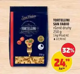 Penny Market TORTELLINI SAN FABIO různé druhy nabídka