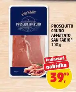 Penny Market PROSCIUTTO CRUDO AFFETTATO SAN FABIO nabídka