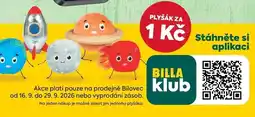 Billa Billa klub plyšák nabídka