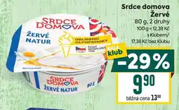 Billa Srdce domova žervé natur nabídka