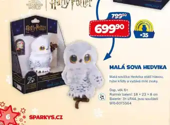 Harry Potter Malá sova Hedvika