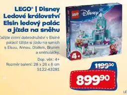 Sparkys lego disney ledové království elsin ledový palác a jízda na sněhu nabídka