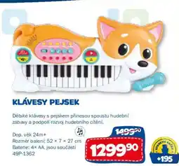 Sparkys Klávesy pejsek nabídka