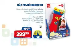 Sparkys Sparkys můj první mikrofon nabídka