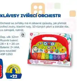 Sparkys Sparkys klávesy zvířecí orchestr nabídka
