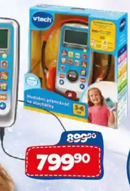 Sparkys Vtech hudební přehrávač nabídka