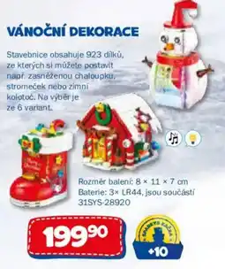 Sparkys Snapkys vánoční dekorace nabídka