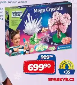 Sparkys Science & Play Mega Crystals nabídka