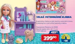 Sparkys Velká veterinární klinika nabídka