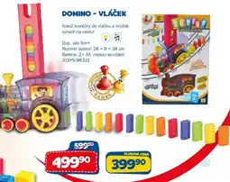 Sparkys Domino - Vláček nabídka