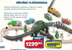 Sparkys Dřevěná vláčkodráha nabídka