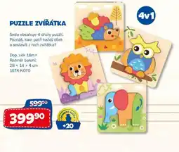 Sparkys Puzzle zvířátka nabídka