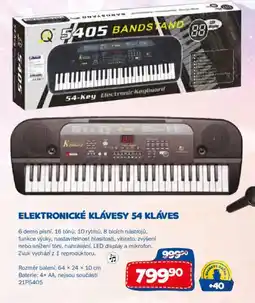 Sparkys Elektronicke Klavesy 54 Klaves nabídka