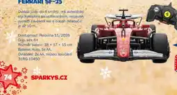 Sparkys Ferrari SF-25 nabídka