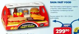 Sparkys Sada Fast Food nabídka